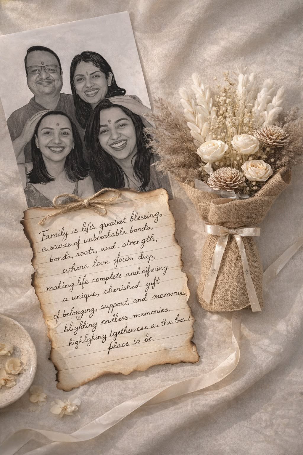 Family Portrait — Heirloom in Graphite
